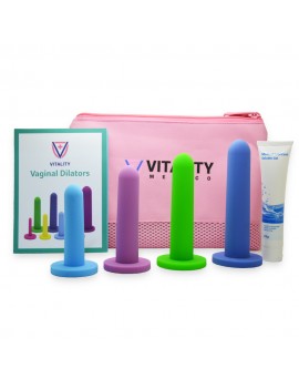 Silicone Dilator 4-Pack Size 3-6 Silicone Dilators for Women & Men