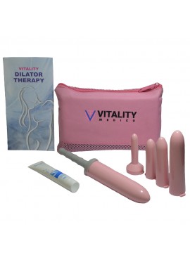 Vaginal Dilator Set Vaginismus Pelvic Kegel Tightener With Lube