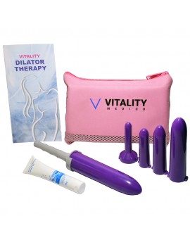 Vaginal Dilator Set Vaginismus Pelvic Kegel Tightener With Lube