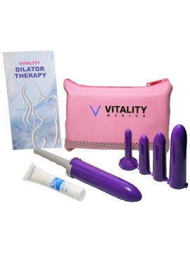 Vaginal Dilator Set Vaginismus Pelvic Kegel Tightener With Lube