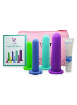 Large Silicone Vaginal Dilator 4-Pack – Sizes 5–8